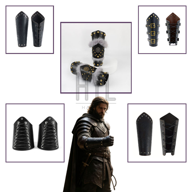 Cosplay Prop - Guanto rinforzato multistrato in pelle sintetica
