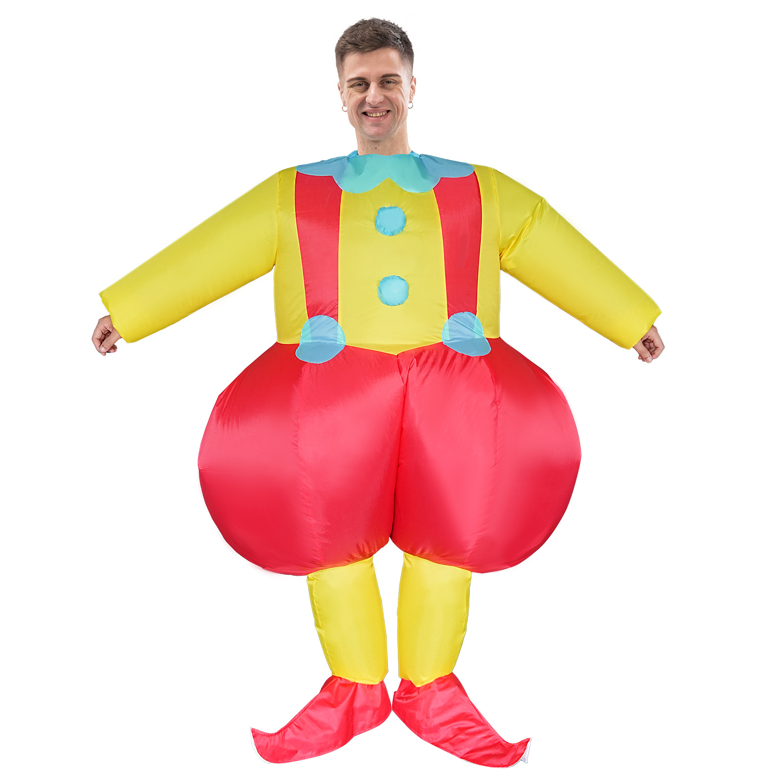 Cosplay Prop - Costumi Gonfiabili da Clown con Fondo