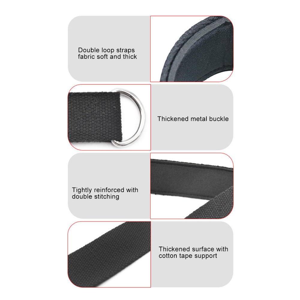 D Ring Strap - 2 pezzi di pratiche cinghie antiscivolo