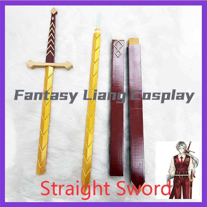 Cosplay Prop Dagger - Spada Dritta con Fodero per Cosplay