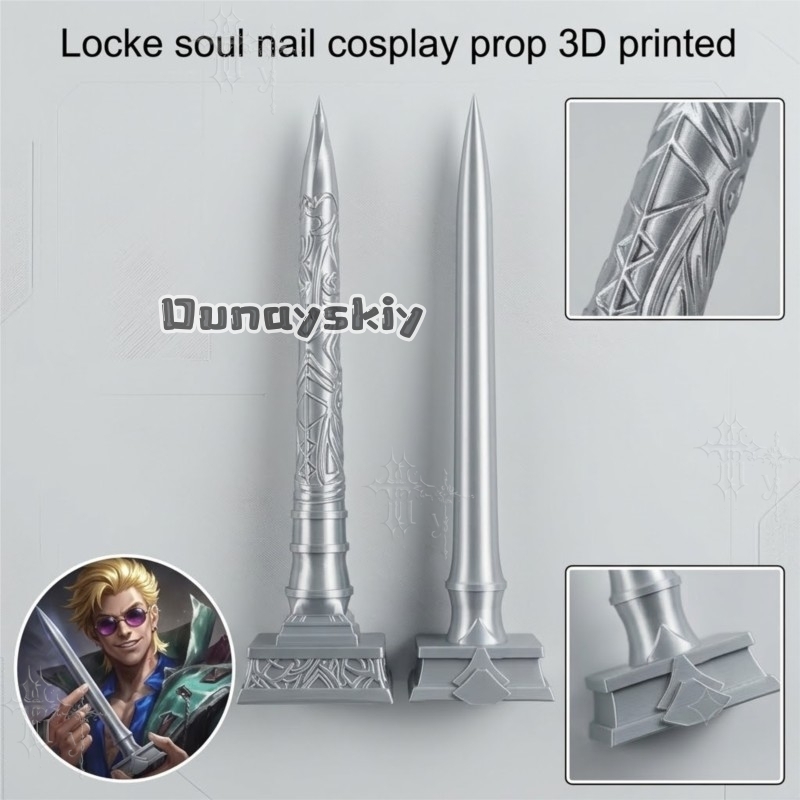 KS*27Locke The Ashen Exorcist  - Cosplay Prop 3D Print Settings recensione e prezzo