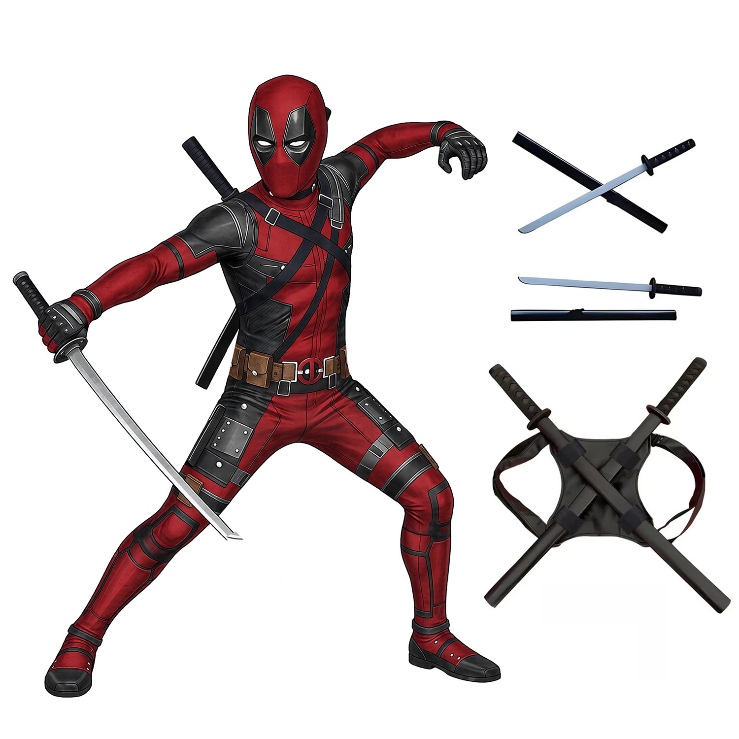 Costume Cosplay di Deadpool pe - Cosplay Prop Dagger recensione e prezzo
